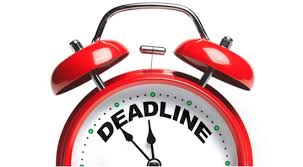 Дедлайни подання документів